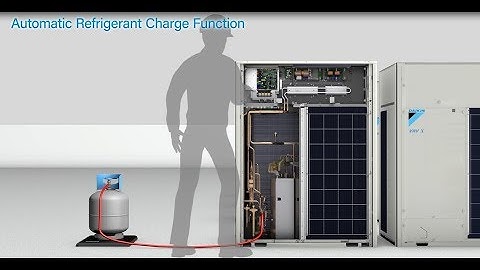 Daikin VRV Automatic Refrigerant Charge Function  [DAIKIN]