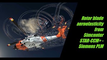 Rotor blade aeroelasticity from Simcenter STAR CCM+   Siemens PLM