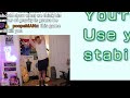 Middle of video
