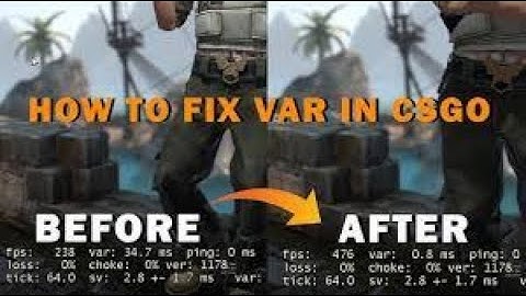 CSGO 2022 FIX High Var Red SV Fps Drops