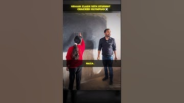 Udaan Class 10th Student Cracked Olympiad 💀!! | Ft.Alakh Sir | #physicswallah #alakhsir