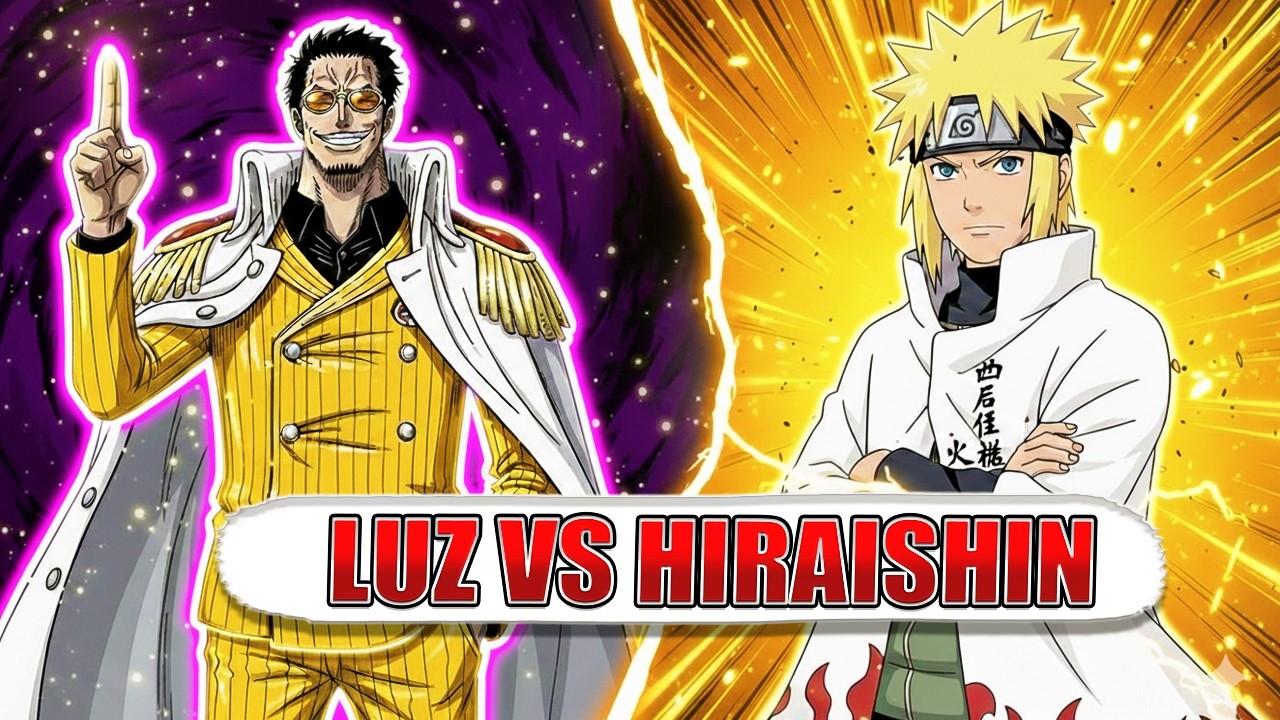 ¿Es Minato más rápido que la Luz? | Minato vs Kizaru Power Scaling #naruto #onepiece  #animebattle