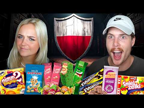Trying Poland’s STRANGEST Snacks For The First Time