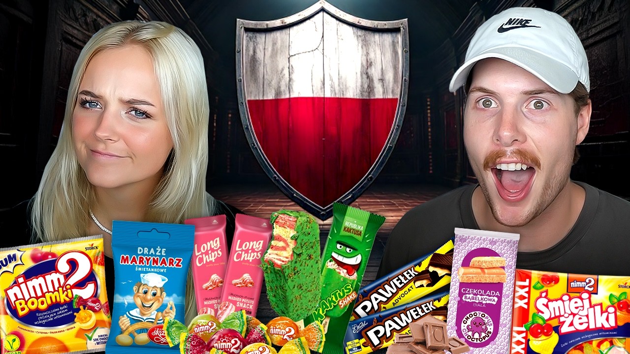 Trying Poland’s STRANGEST Snacks For The First Time