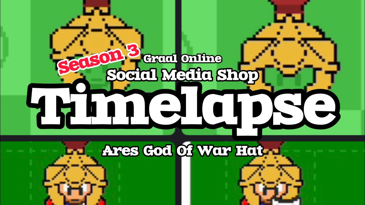 GraalOnline | Timelapse: Social Media Shop S3 - Ares God Of War Hat! 