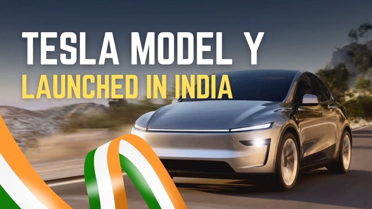 Tesla Model Y Launched in India at ₹59.89 Lakh | Full Details & First Look