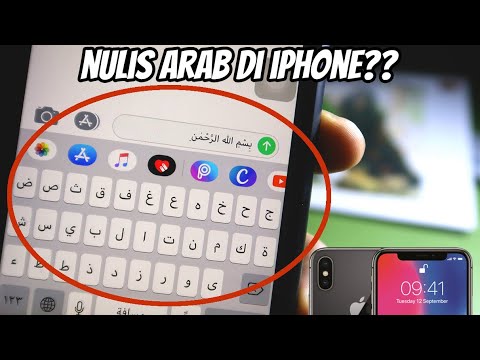 Cara Mengetik Huruf Tulisan Arab di iPhone..