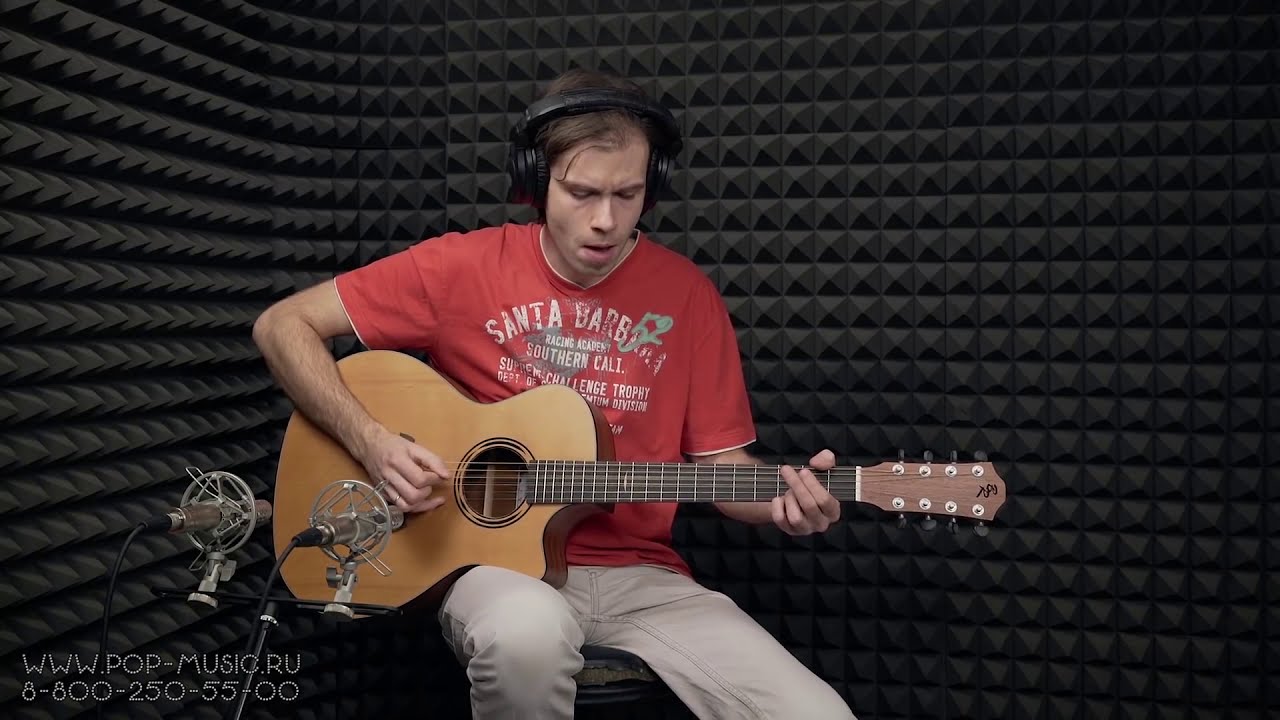 Восьмиструнная электроакустическая гитара BATON ROUGE AR11C/GACE plus 2