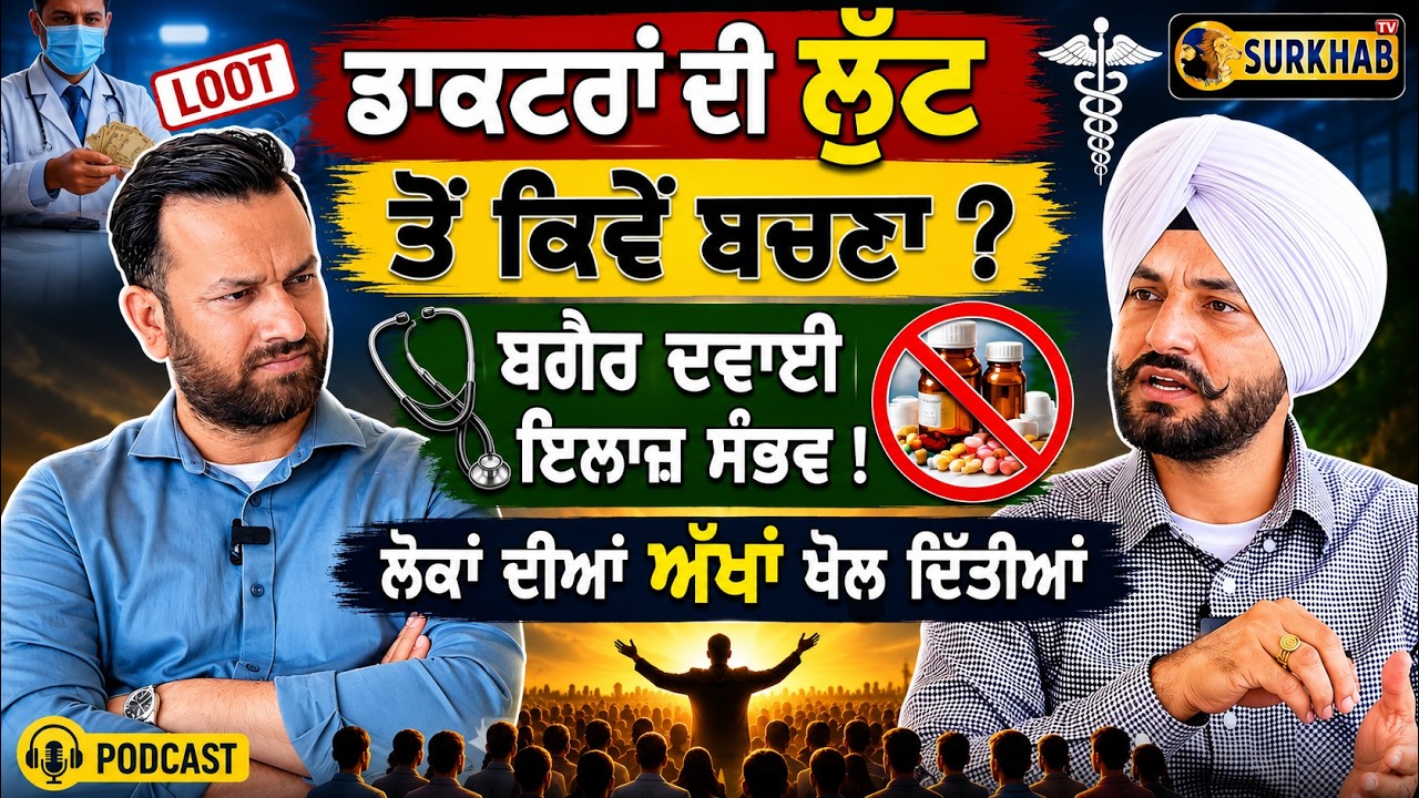 Doctors 💊ਦੀ ਲੁੱਟ ਤੋਂ ਕਿਵੇਂ ਬਚਣਾ ? 🚫 Fear, Medicines & Money Game Explained 🏥 Health Podcast 🌿