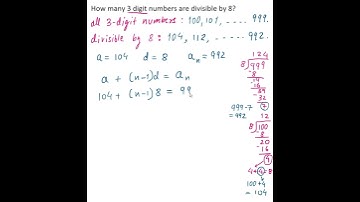 How many 3-digit numbers are divisible by 8 | NCERT | CBSE | GCSE | IGCSE #arithmeticprogression