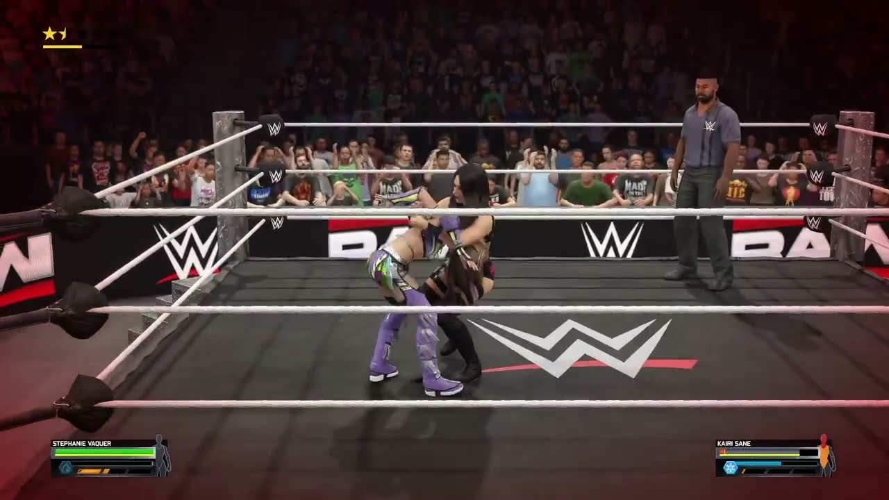 Stephanie Vaquer new version of the SVB finisher in 