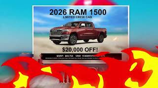 It’s time for our Sizzling Summer Sale at Sandy Sansing Chrysler Dodge Jeep Ram in Foley