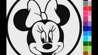 Minnie Mouse Coloring Pages | Minnie Mouse Coloring Book