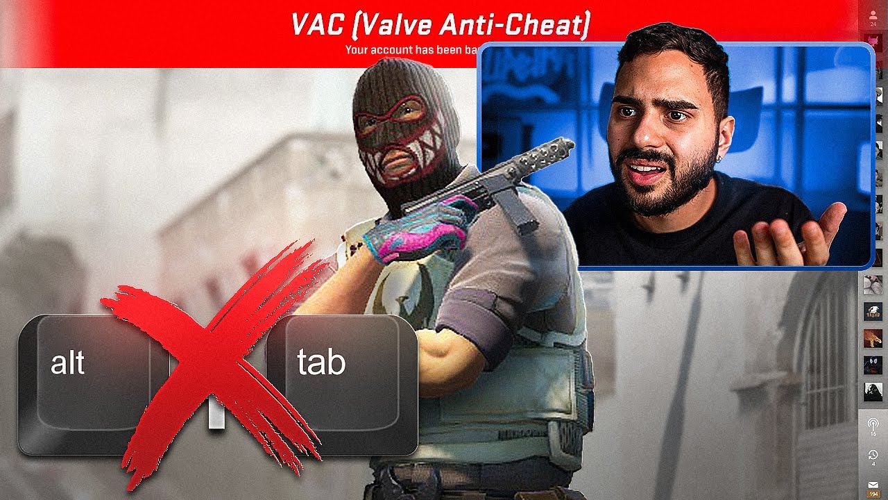 Novo BANIMENTO INJUSTO? dar ALT+TAB muitas vezes resulta em VAC BAN no CS 2?