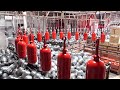 Process of Making Fire Extinguisher in Korean Factory