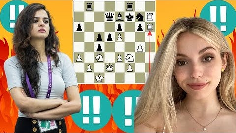 Perfect chess game 66 Tania Sachdev vs Anna Cramling