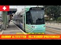 Cab Ride  Zürich Altstetten→Killwangen (Aargau Verkehr AG-Switzerland-October 2025) driver's view 4K