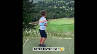 4 Year Old Kid Hits Hole In One