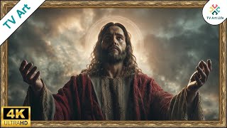 Jesus Christ Is Lord | Sacred Art Screensaver | Frame TV Art | Christian Wall Art | 10Hrs 4K screenshot 5