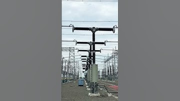 400KV SF6 Type Circuit Breaker #electrical #powersystems #transformers