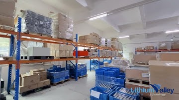 LV Production Line | How do we store batteries in a warehouse?