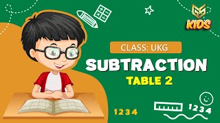 Subtraction Table 2 - UKG (Math) Gyansrota Kids screenshot 5