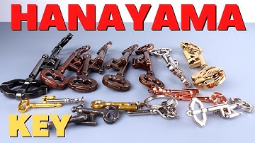 Hanayama Key Puzzle - Solution & Collection