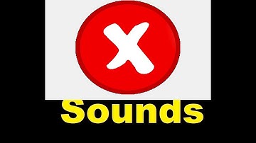 Incorrect Sound Effects All Sounds