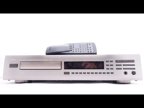 CD Player Yamaha CDX-640 - YouTube