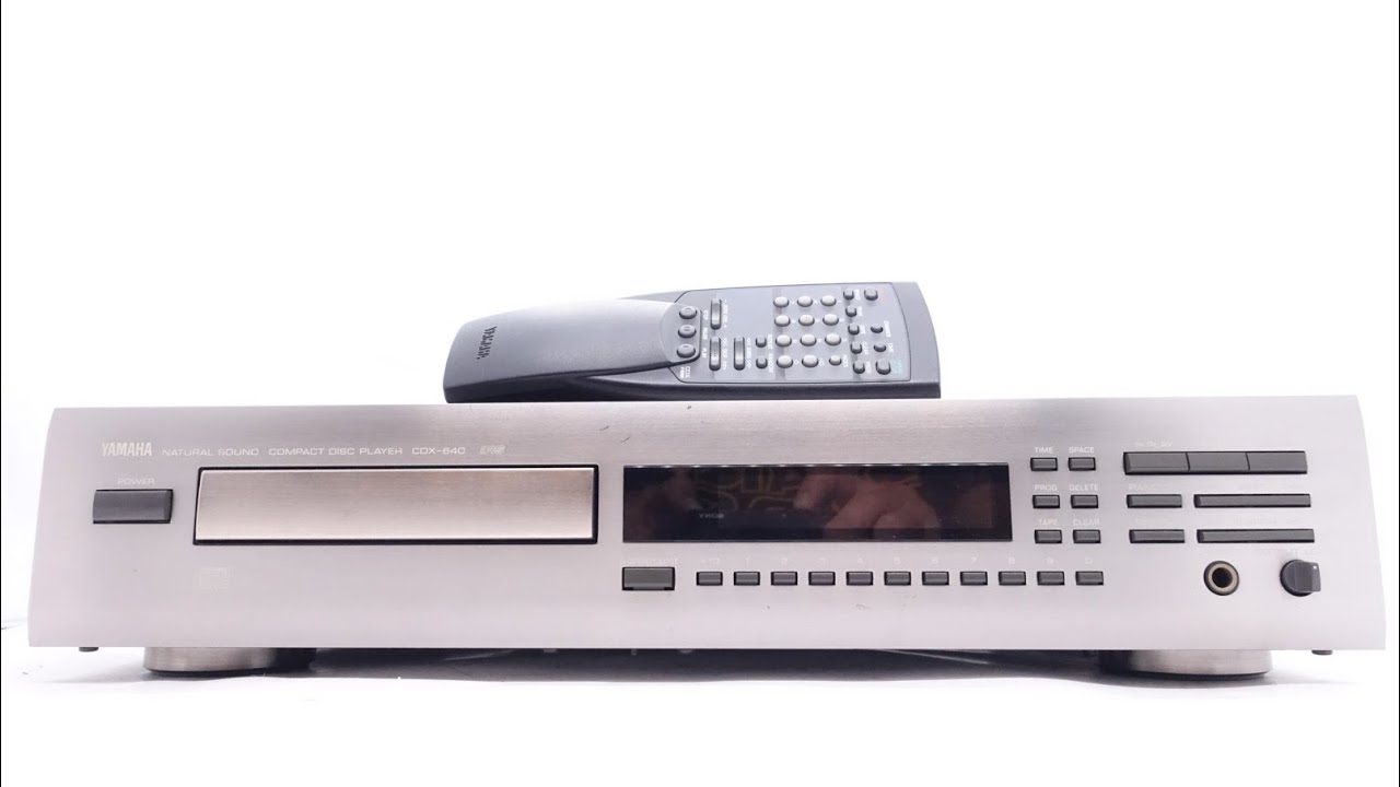 CD Player Yamaha CDX-640 - YouTube
