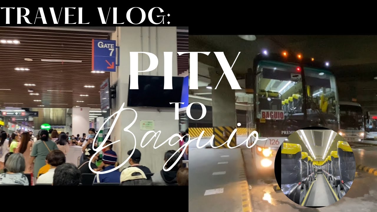 PITX TO BAGUIO COMMUTE 2022 ||SIMPLY MRS. B