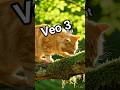 A #cat 🐈 walking on Tree | #aivideo|#ai #veo3 magic #subscribe #cmd #aigenerated
