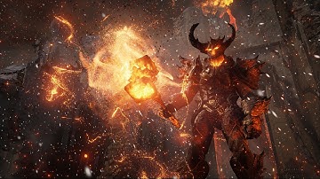 Unreal Engine 4: Elemental Test [on Asus Geforce GTX 670 DCII]