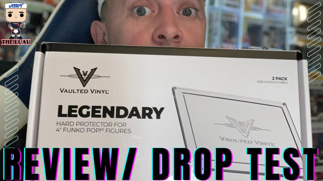 VAULTED VINYL LEGENDARY... REVIEW,,, AND DROP TEST?? RESULTS INSIDE