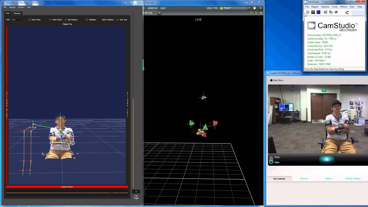 Brekel Pro Body vs. Vicon