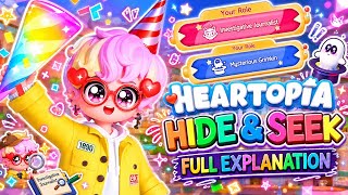 Heartopia  Hide And Seek  Explanation Complete Guide U0026 Tutorial