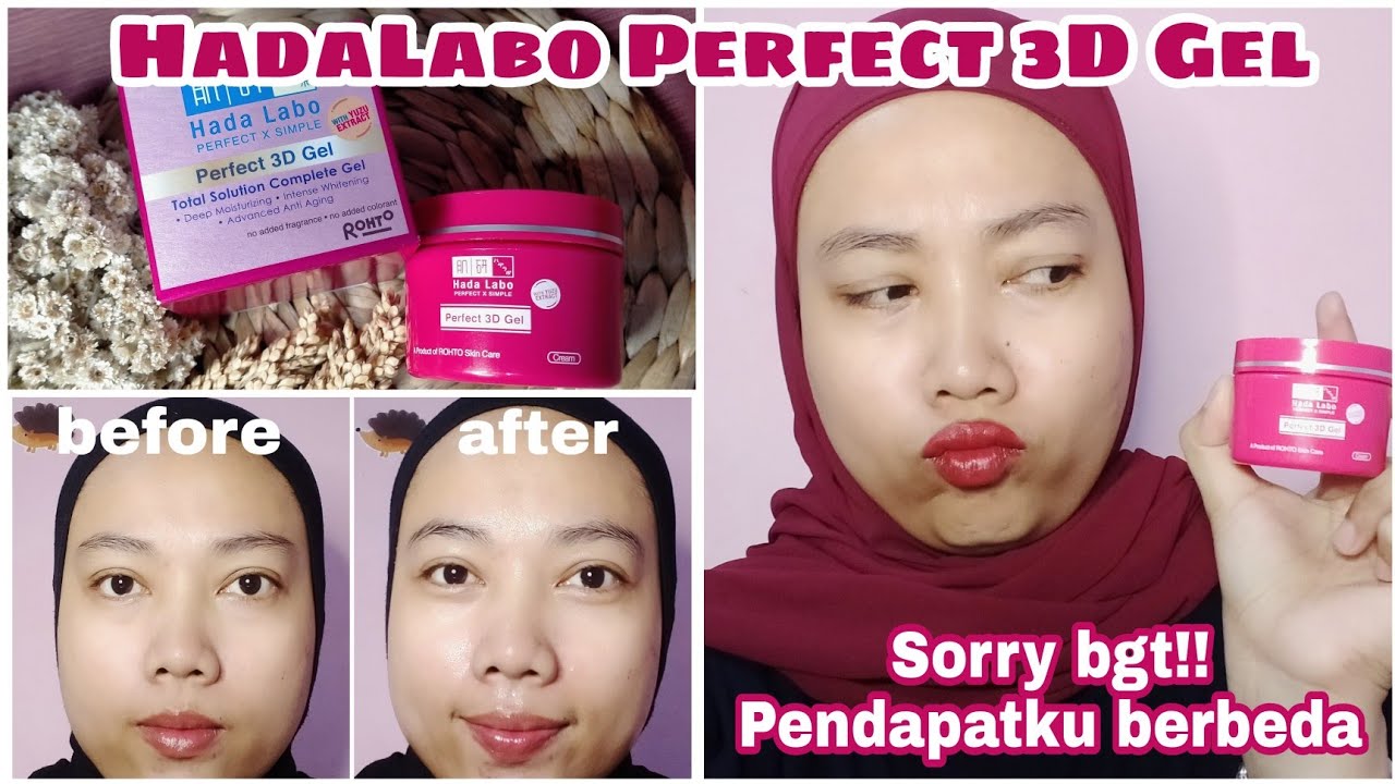 Review HadaLabo Perfect 3D Gel || Maaf Pendapatku Kali Ini Berbeda || Mami Mika