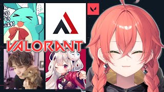 【 VALORANT 】突発フルパランク！w/ならか先輩、Alphaさん、すももさん、蛇足さん！【にじさんじ/獅子堂あかり】