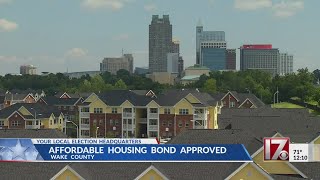 Affordable housing bond approved in Wake County
