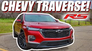2022 Chevy Traverse Car Review | Should you BUY the RESTYLED Chevy Traverse over a Kia Telluride?