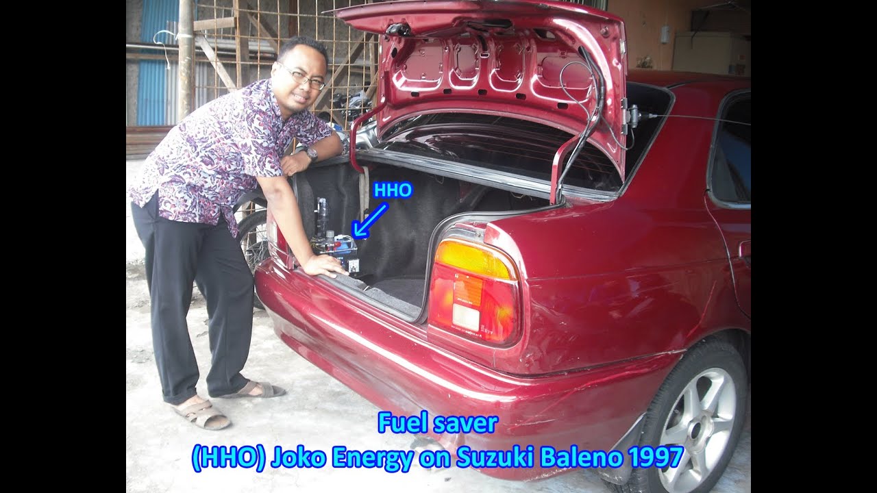 Fuel Saver HHO Joko Energy On Suzuki Baleno 1997 YouTube