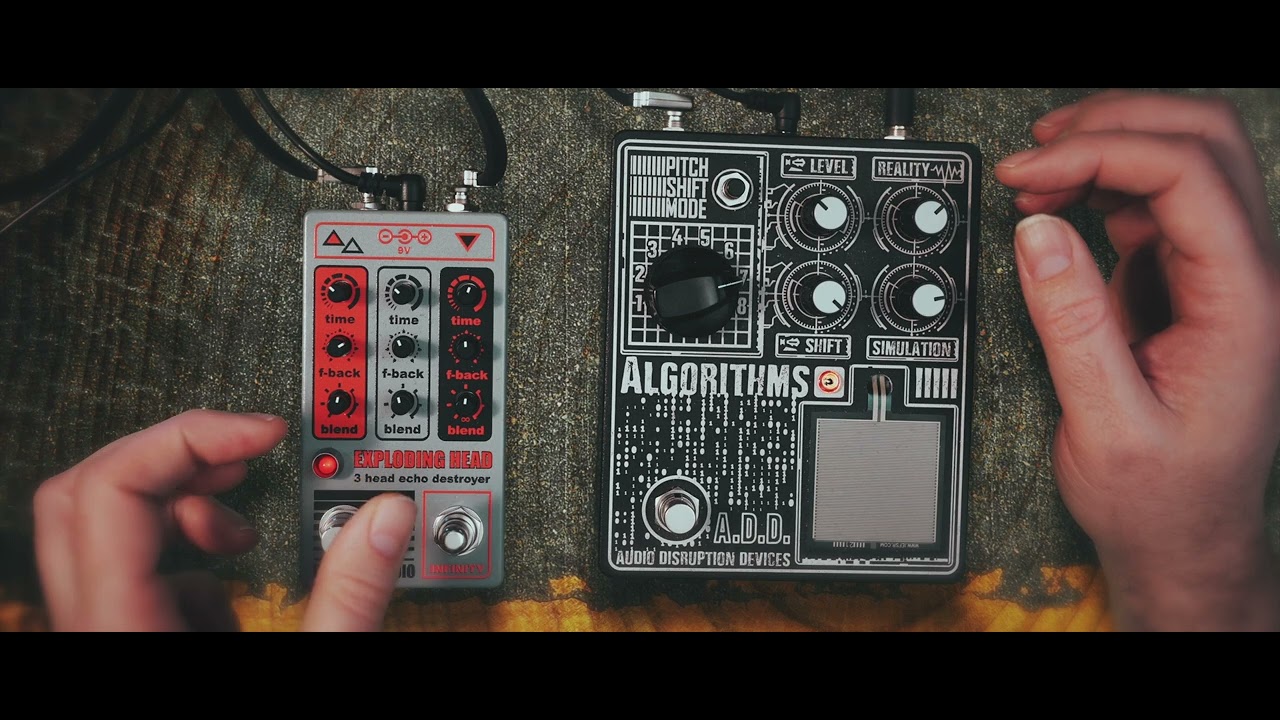 Audio Disruption Devices Algorithms into Death By Audio Exploding Head on Keys