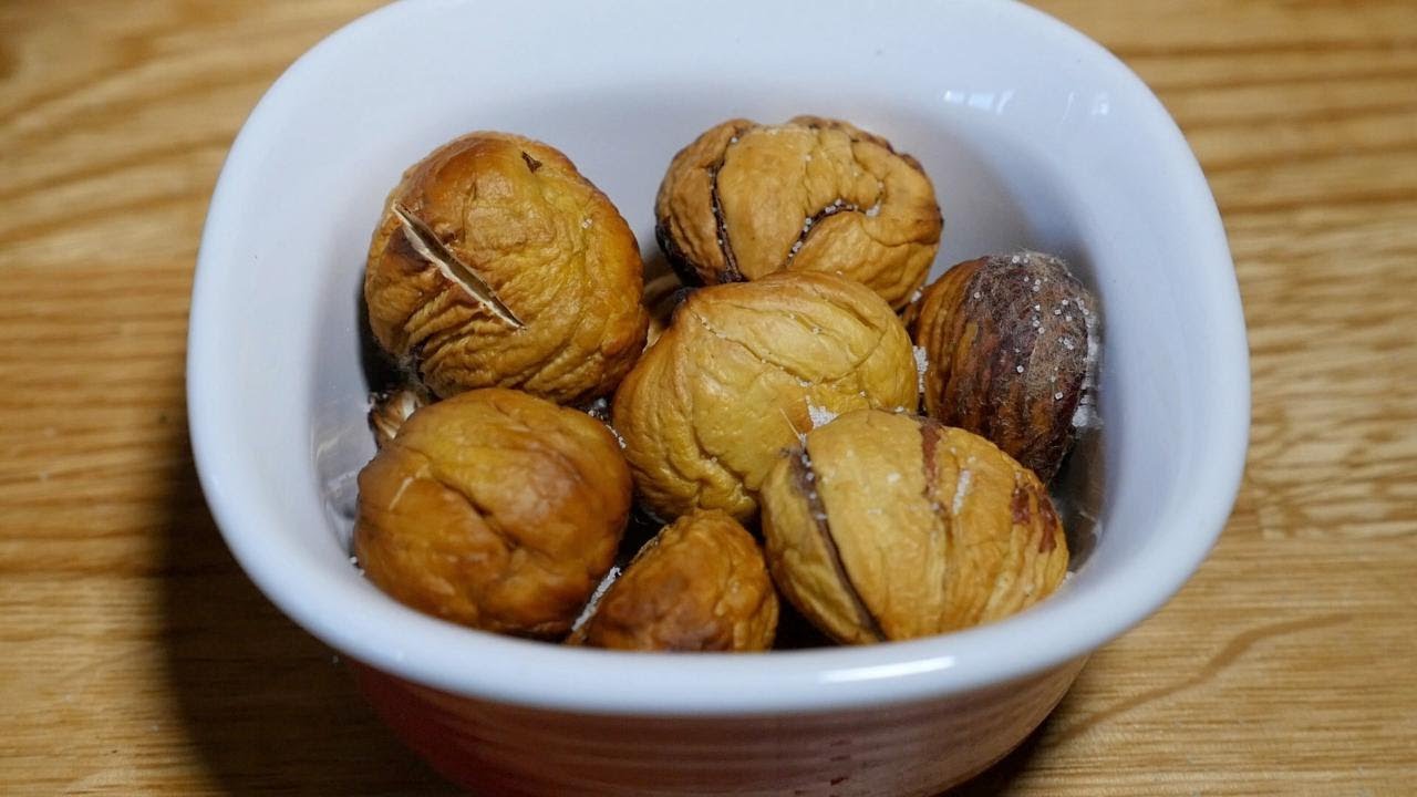 Air fryer Chestnuts Sandhya's Kitchen