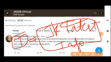 JKSSB Class IV List Forwarded ||  Finally, Good News || Congratulations to all of You 🎉🎉🎉🎉