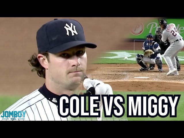 Gerrit Cole vs Miguel Cabrera, a breakdown