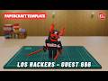 Los Hackers - Guest 666 Paper Craft (3D Showcase &amp; Template) | Steal a Brainrot | Roblox