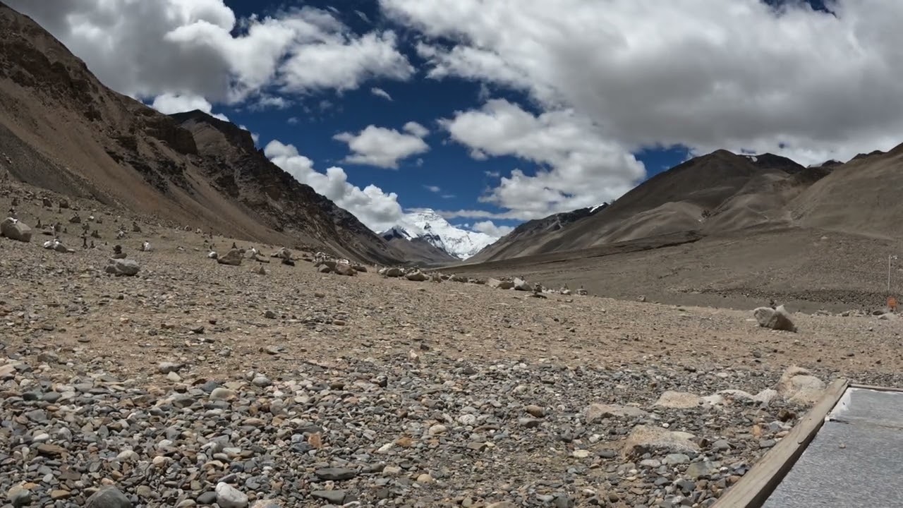 Everest Base Camp North (Tibet) Time Lapse