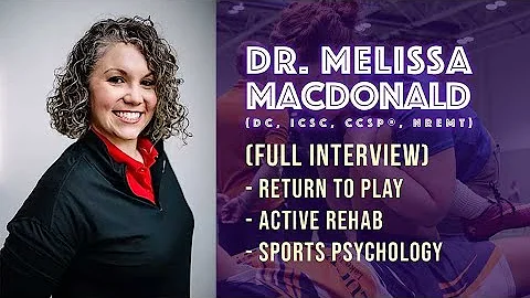 Dr. Melissa MacDonald - Return to Play, Active Reh...