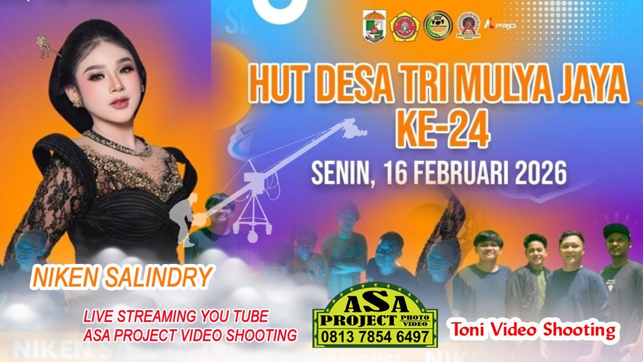 CUNDAMANI/Niken Salindry/HUT Desa Tri Mulya Jaya Ukui Pelalawan Riau KE-24TH Senin 16 Februari 2026