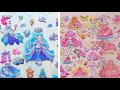 Sticker dress up princesses pink vs blue  top model sticker